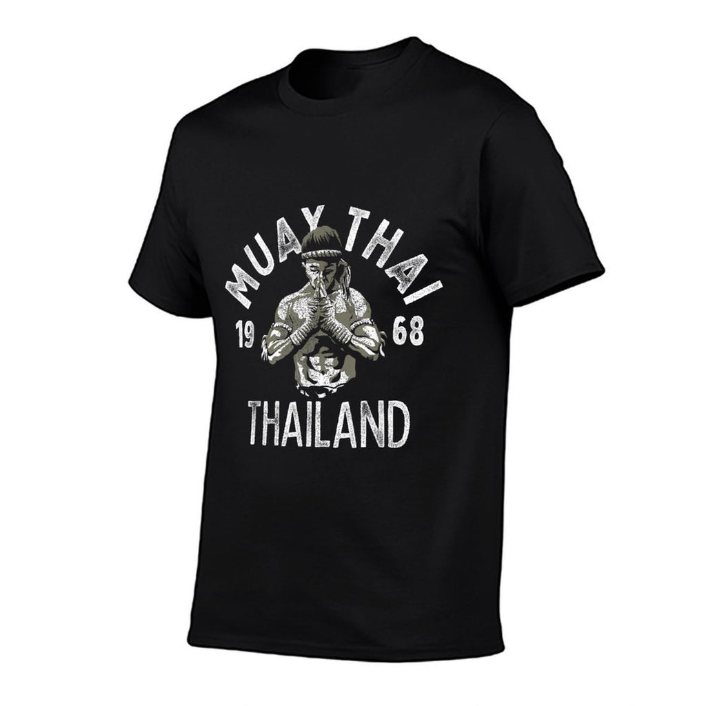 Muay Thai Thailand Vintage Tiger Fighter Training Gift  Classic T-Shirt