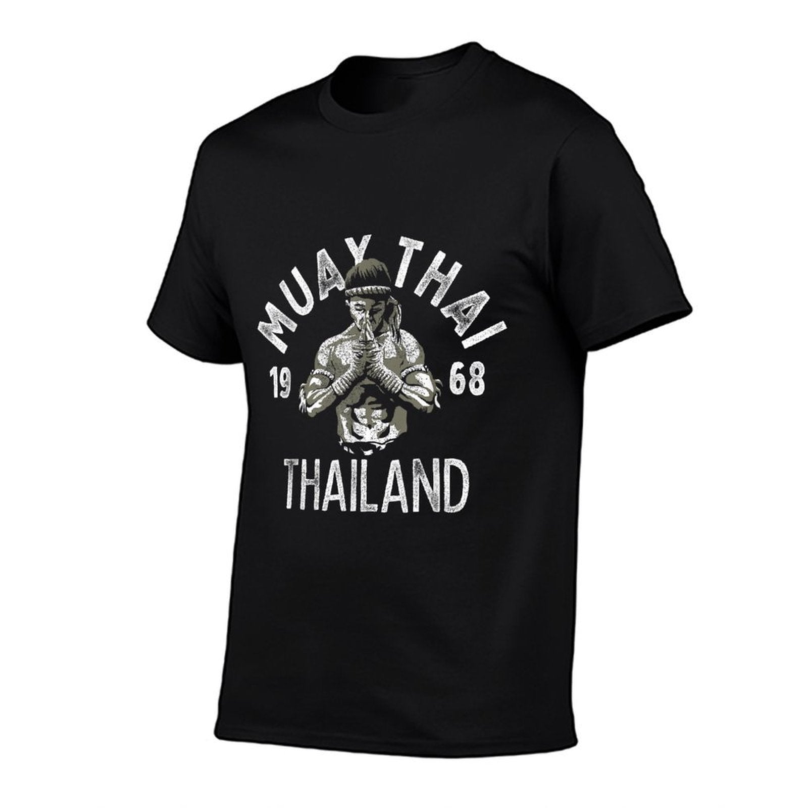 Muay Thai Thailand Vintage Tiger Fighter Training Gift  Classic T-Shirt