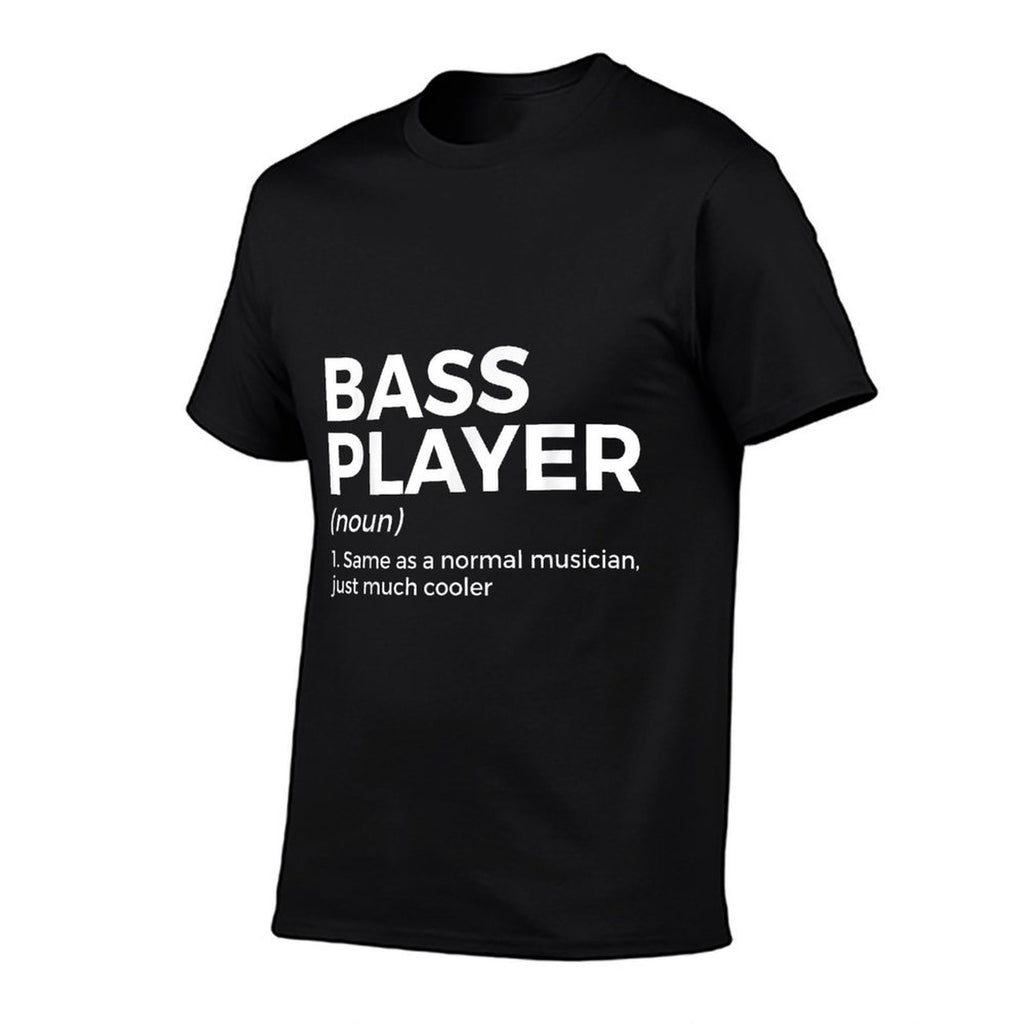 Bass Player Definition Bassist For Musicians  Lightweight T-Shirt