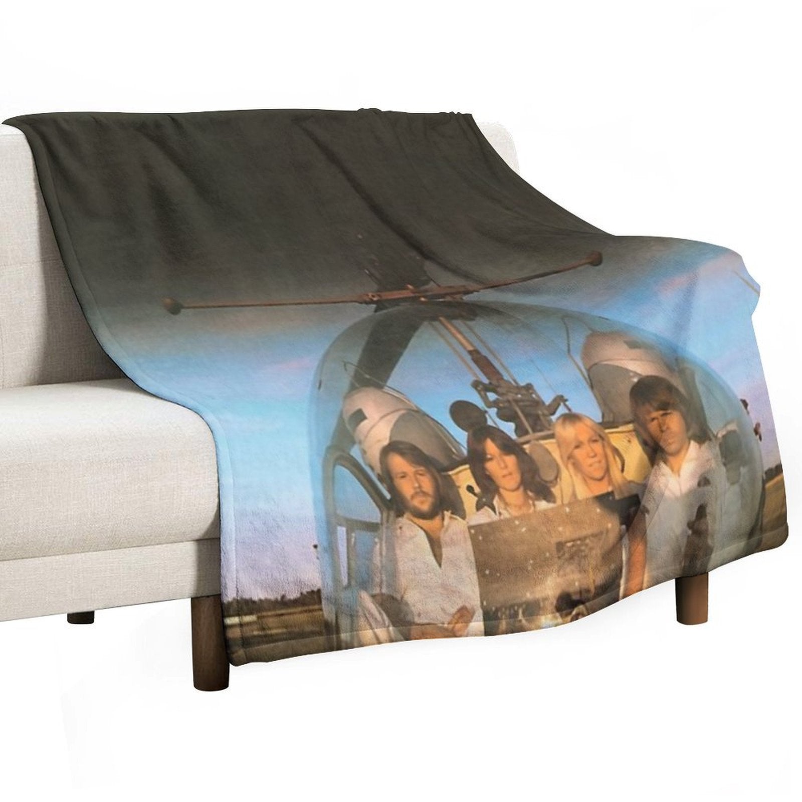 Family Dancing Premium Throw Blanket