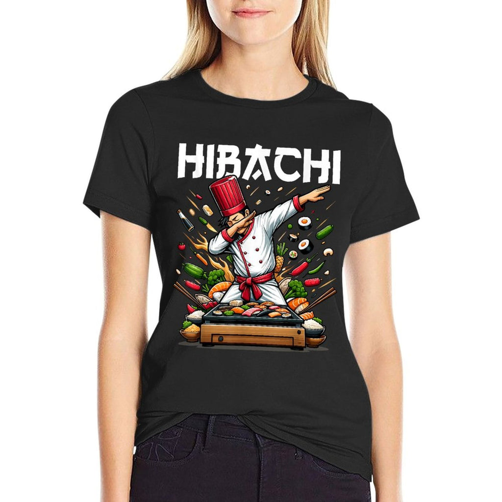 Hibachi Chef Costume Outfit - Hibachi Chef  Easy-care T-Shirt