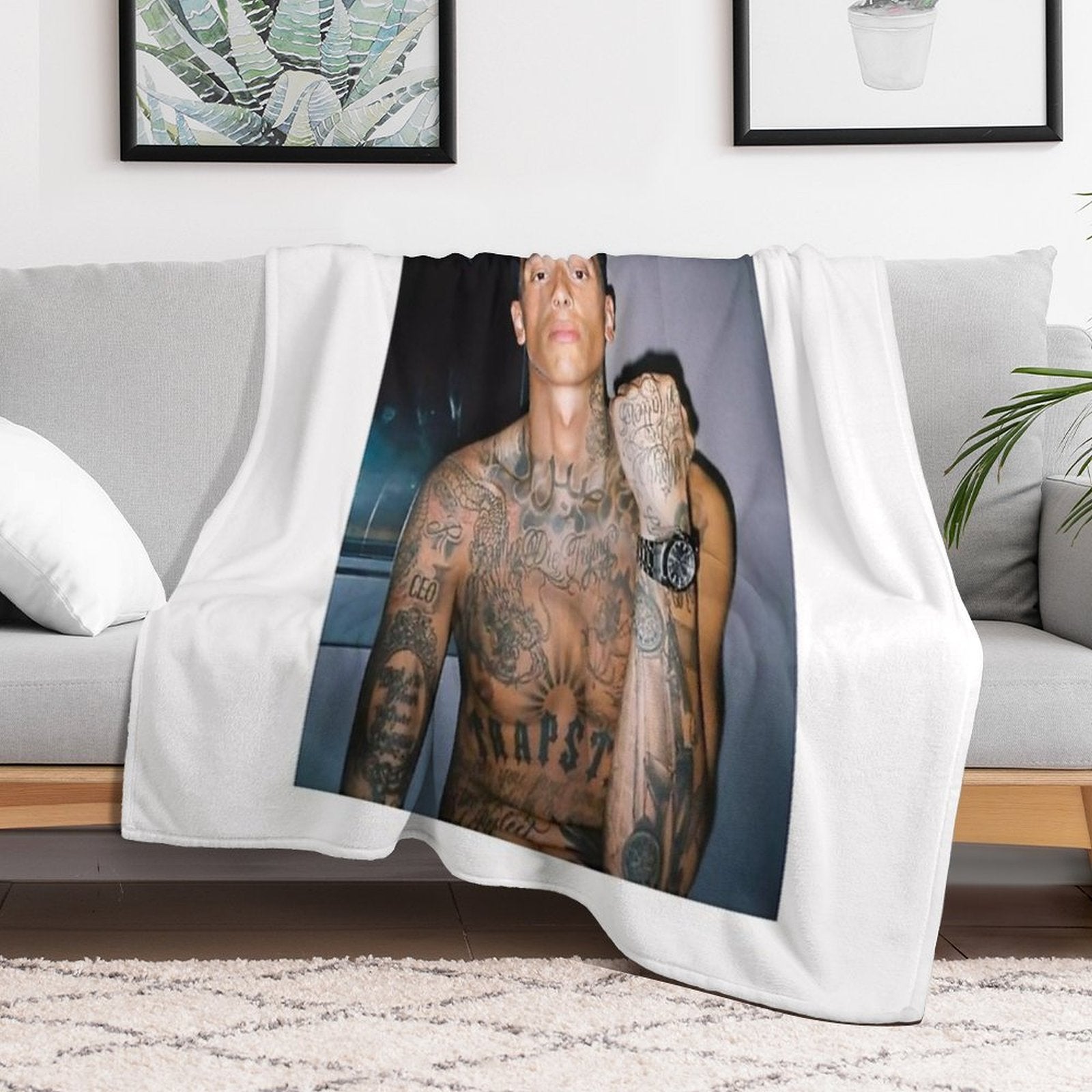 Central Cee Gift-ready Throw Blanket