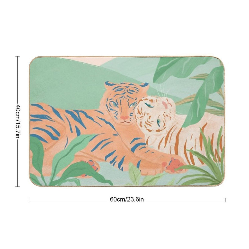 Easy Tigers  Versatile Bath Mat