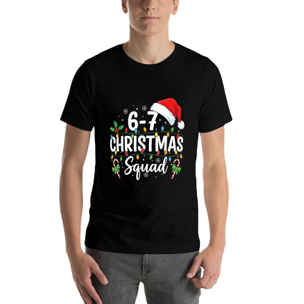 6-7 Christmas Squad Funny 67 Six Seven Meme Xmas 6 7 Crew  Moisture-wicking T-Shirt