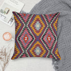 Turkish Kilim Soft Washable Throw Pillow