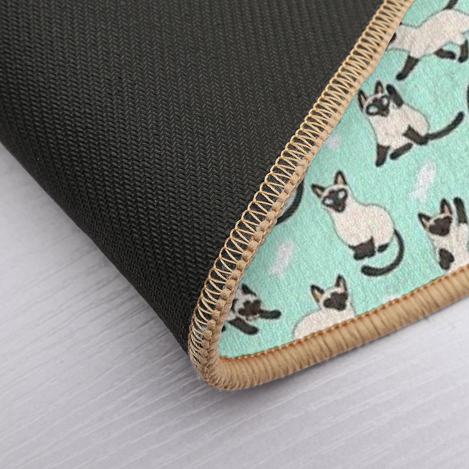 Siamese Cats  Pet-Safe Bath Mat