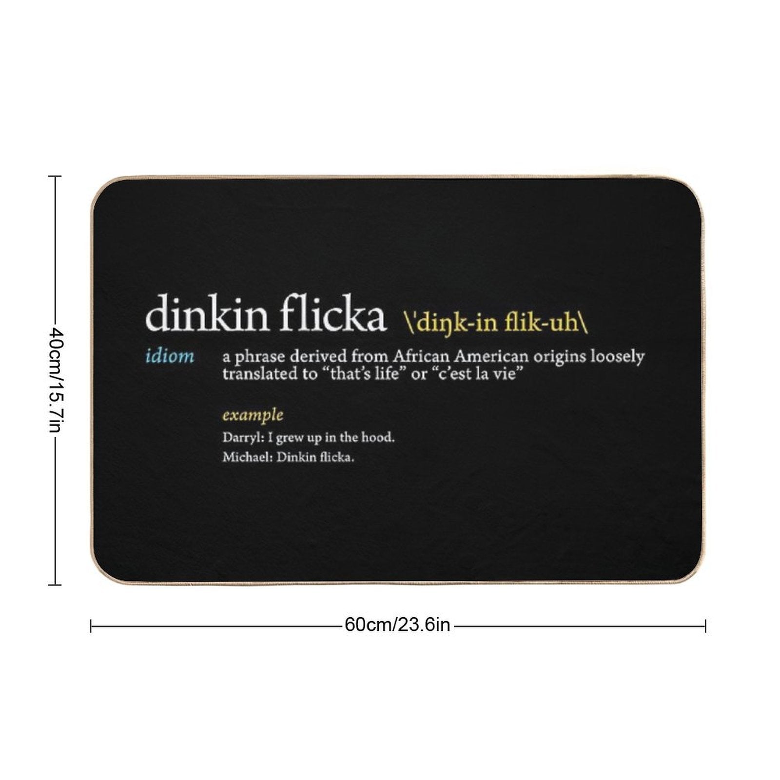 Dinkin Flicka  Versatile Bath Mat