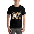 Cheer Captain Heart Cheerleader Captain  Easy-care T-Shirt