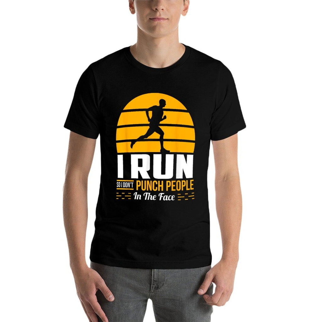 Runner Gift Funny Running Marathon Sport Sarcastic Gift  Classic T-Shirt