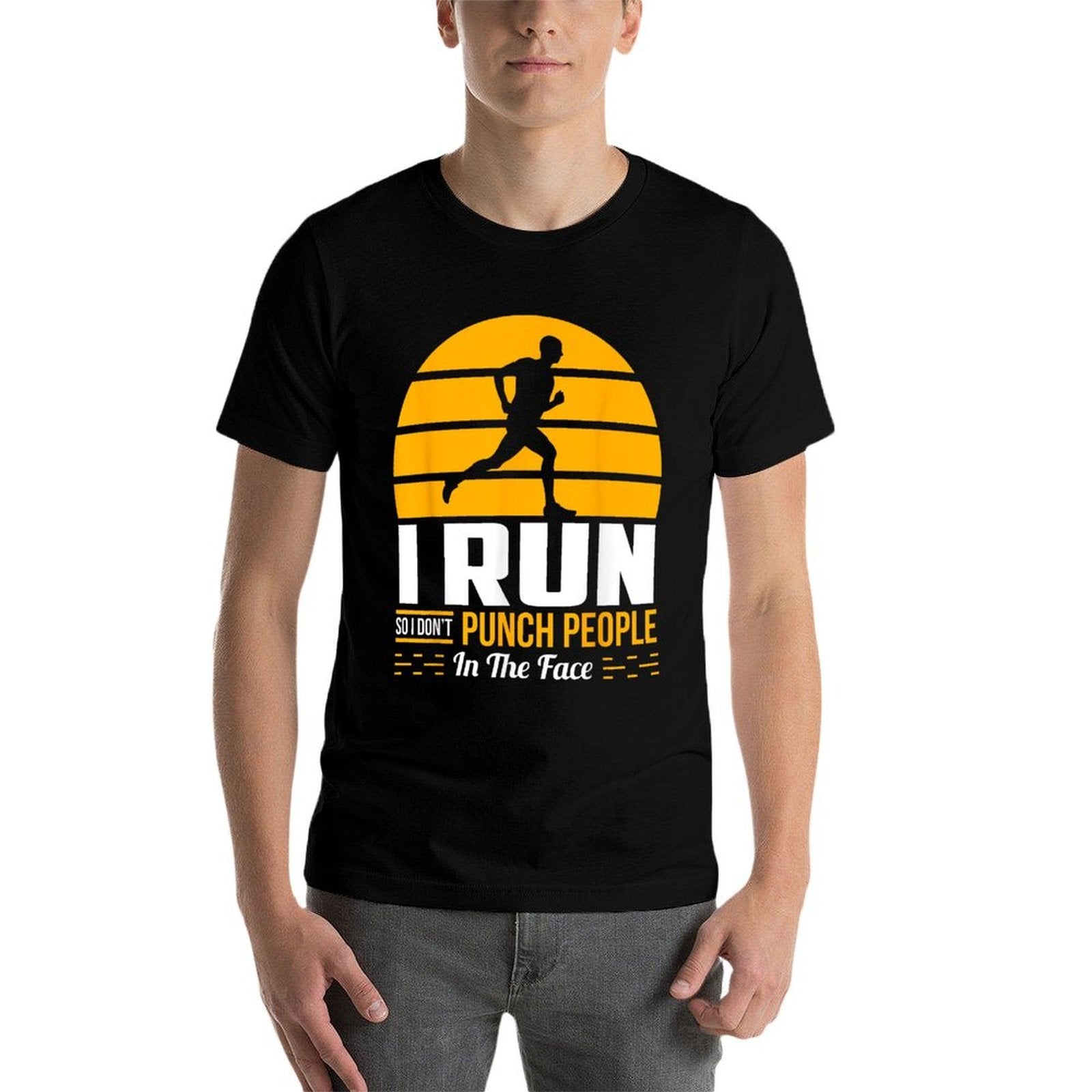Runner Gift Funny Running Marathon Sport Sarcastic Gift  Classic T-Shirt