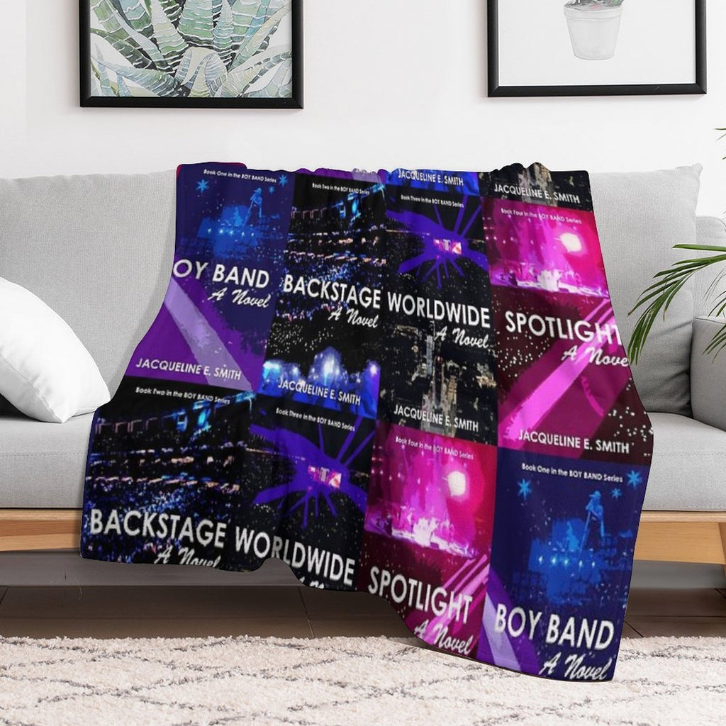 New Boy Band Series Plush Throw Blanket