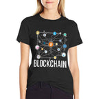 Blockchain - Cryptocurrency Crypto Investor BTC  High-quality Stitching T-Shirt