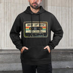 Retro Best of 1970 Mixtape Vintage 54th Birthday Cassette Pilling-Resistant Hoodie