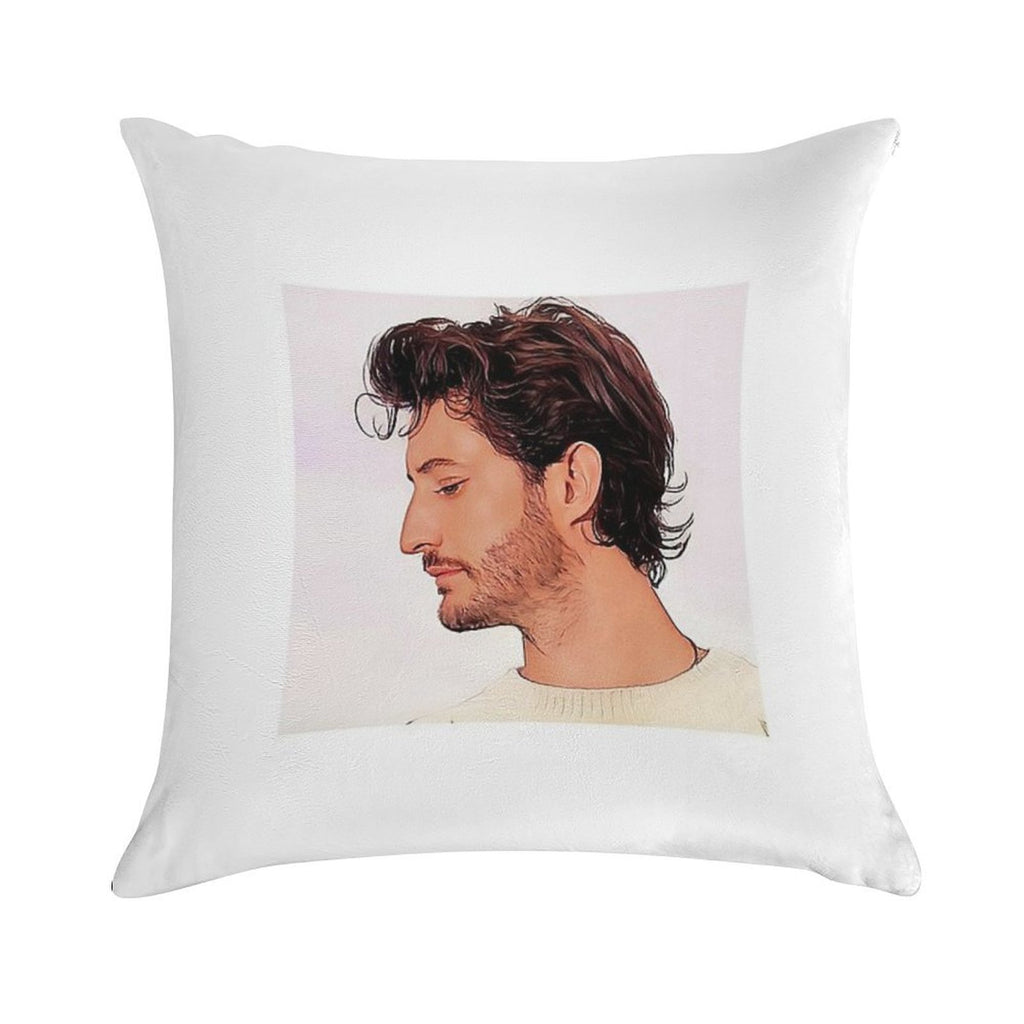 Pierre Niney Soft Shrink-Resistant Throw Pillow