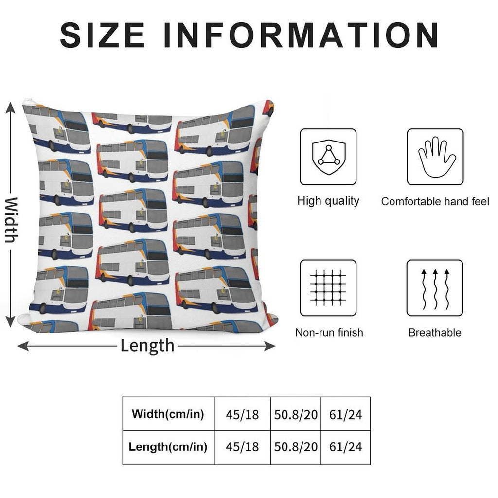 Stagecoach 'beachball' E400 Soft Shrink-Resistant Throw Pillow