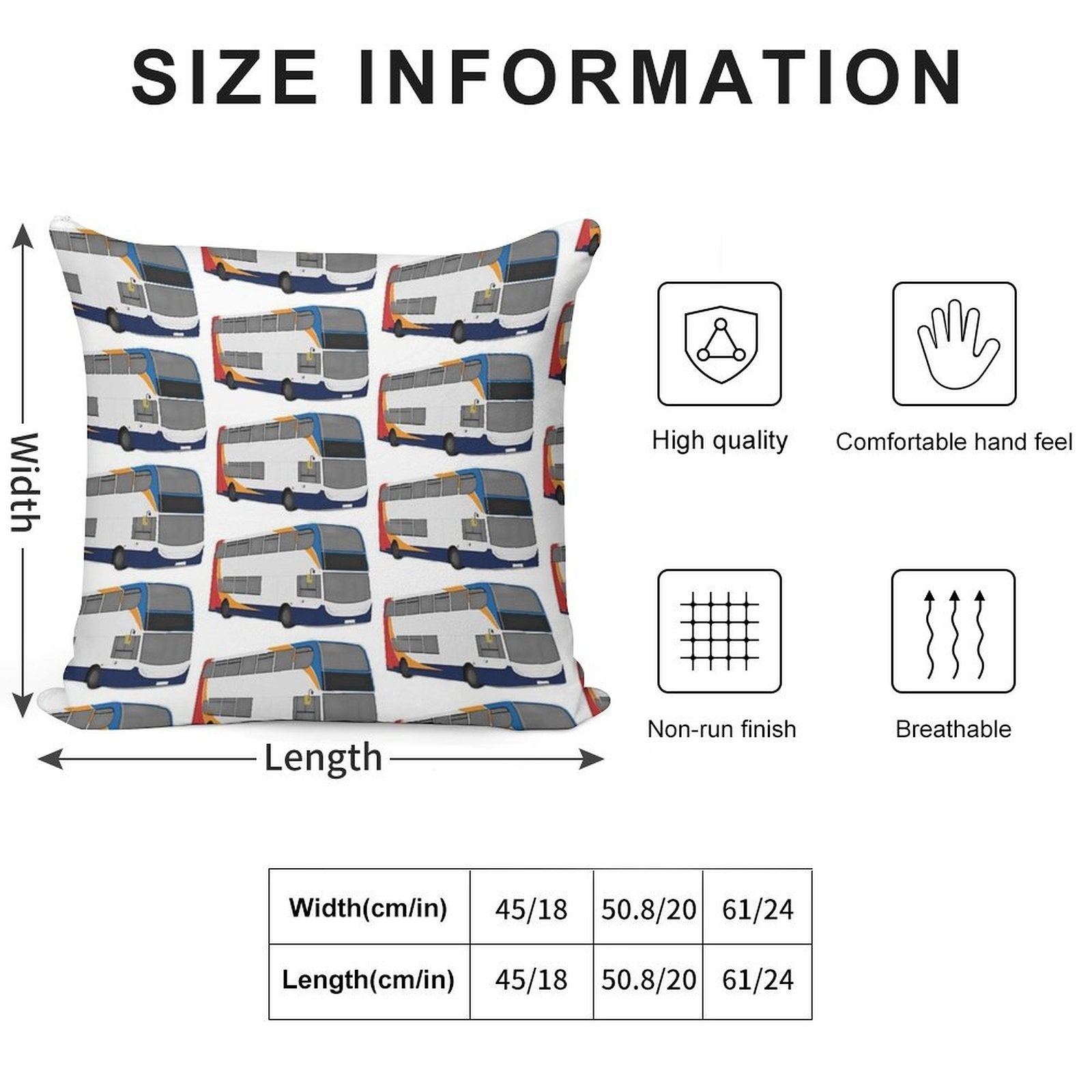 Stagecoach 'beachball' E400 Soft Shrink-Resistant Throw Pillow