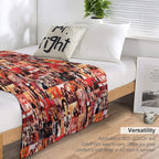 Oh, Rocky! Machine-washable Throw Blanket