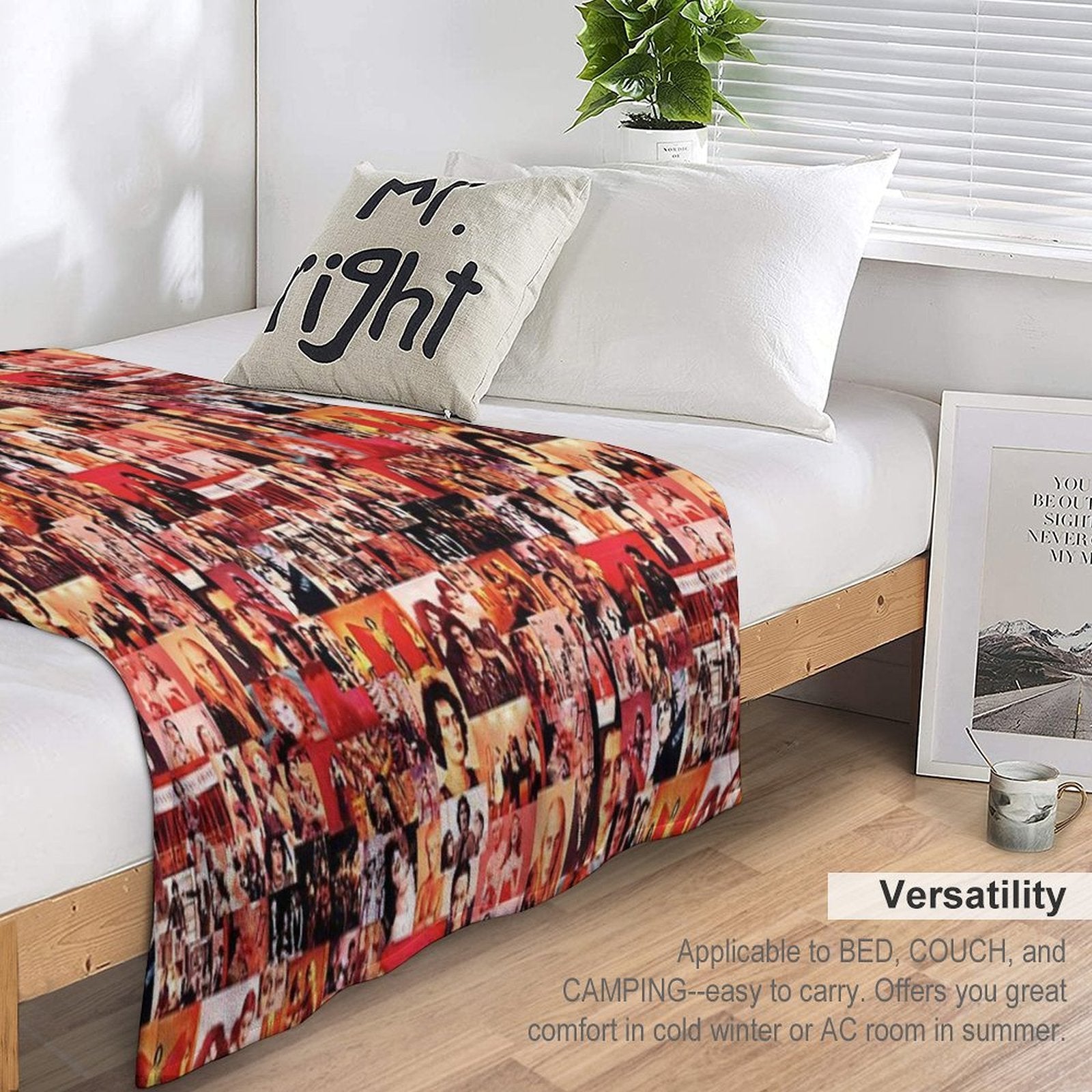 Oh, Rocky! Machine-washable Throw Blanket