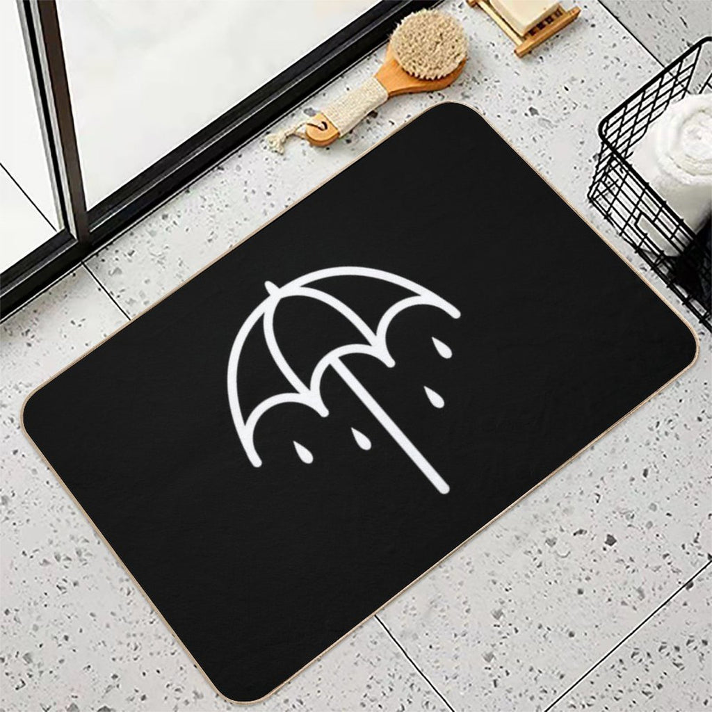 White Umbrella  Eco-Friendly Bath Mat