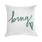 Binghamton University Heart Soft Fade-Resistant Throw Pillow
