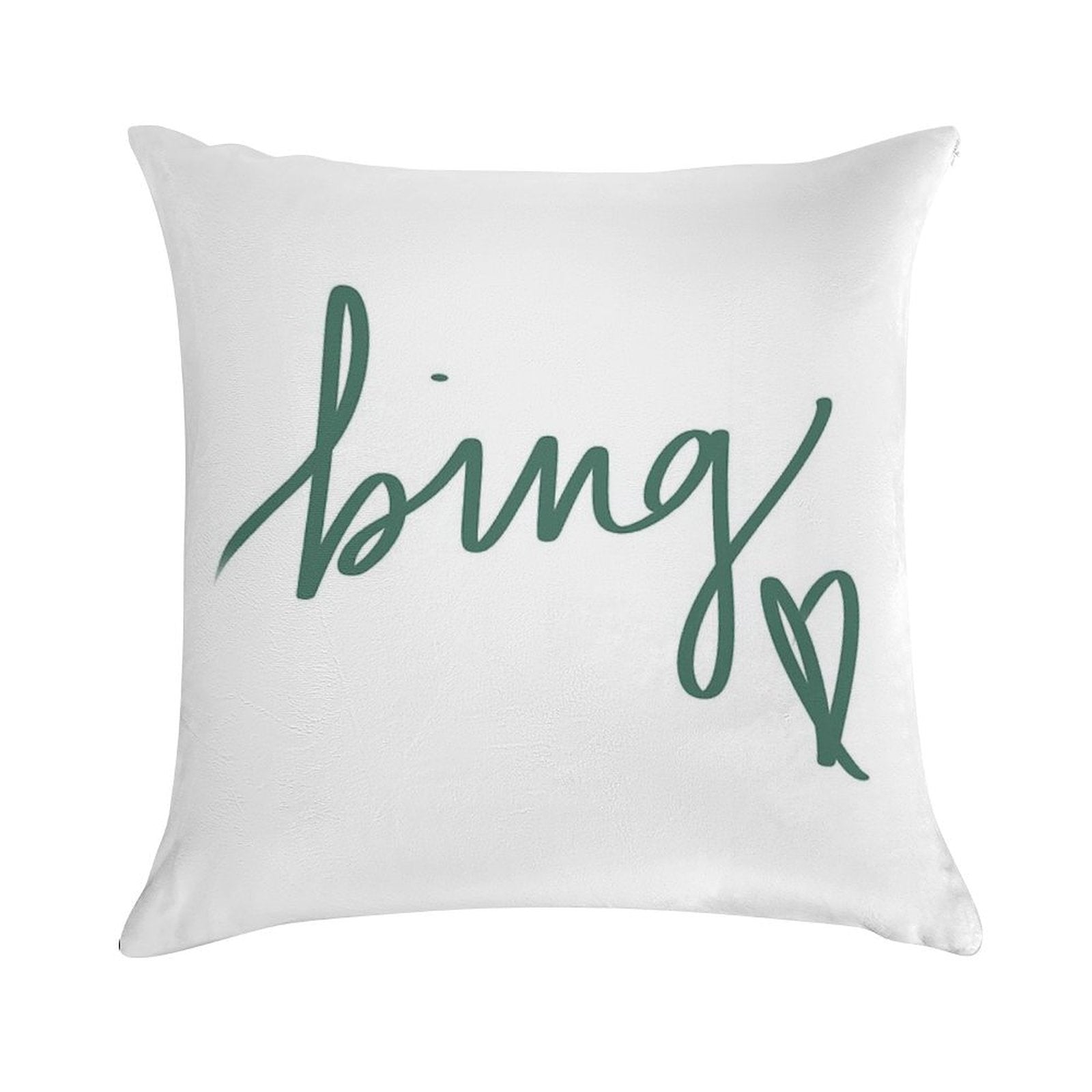 Binghamton University Heart Soft Fade-Resistant Throw Pillow
