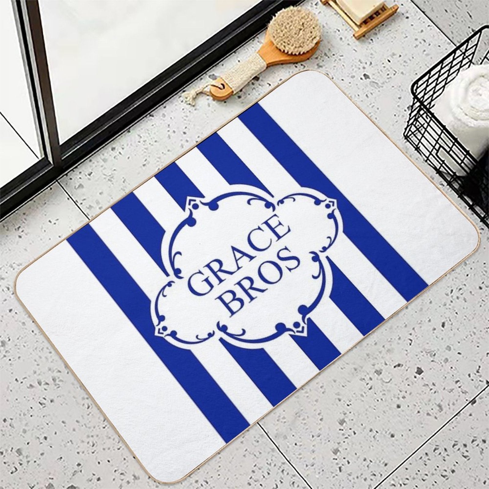 Grace Brothers  Easy To Clean Bath Mat