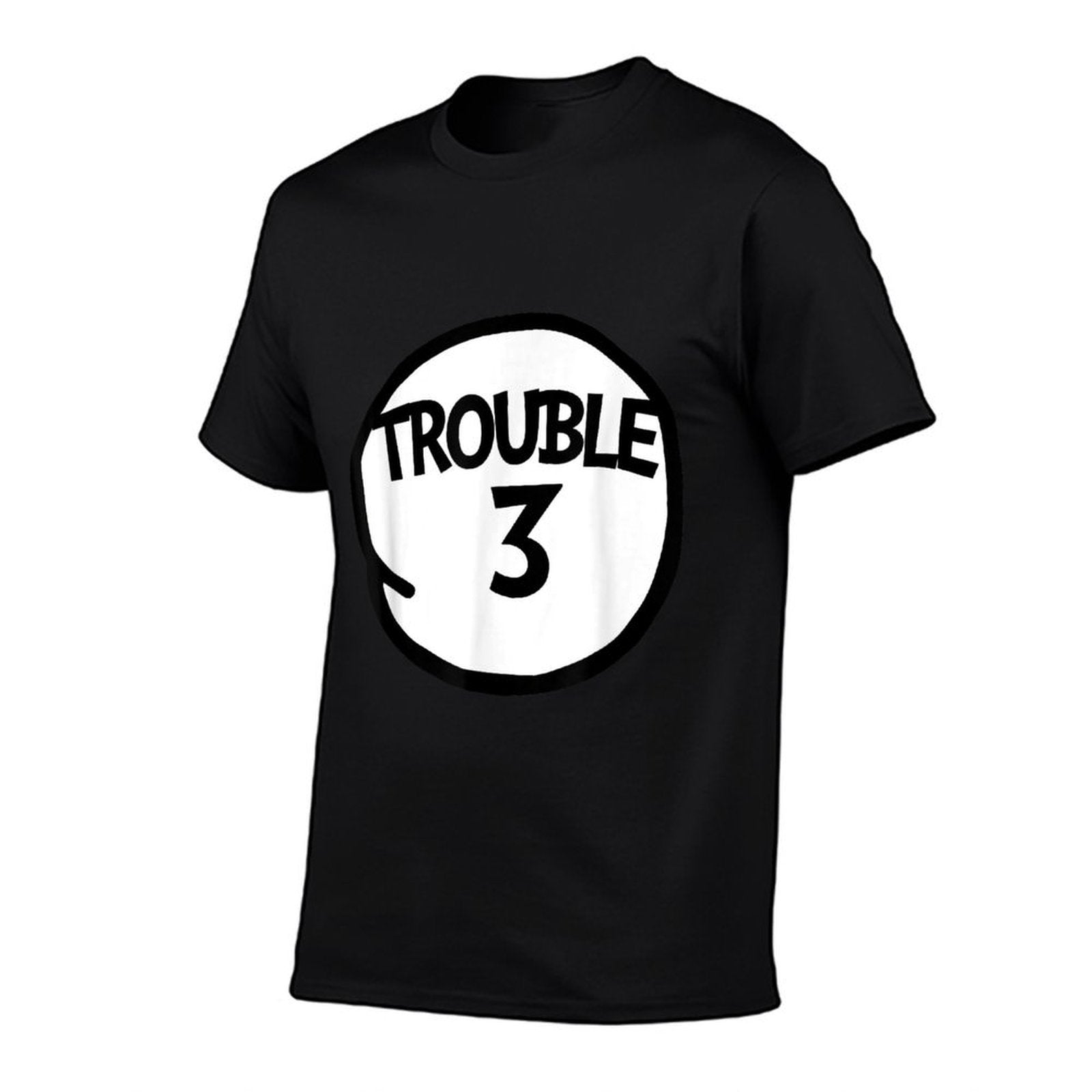 Trouble 3 T-shirt Funny Trouble Three Matching Group  Breathable T-Shirt