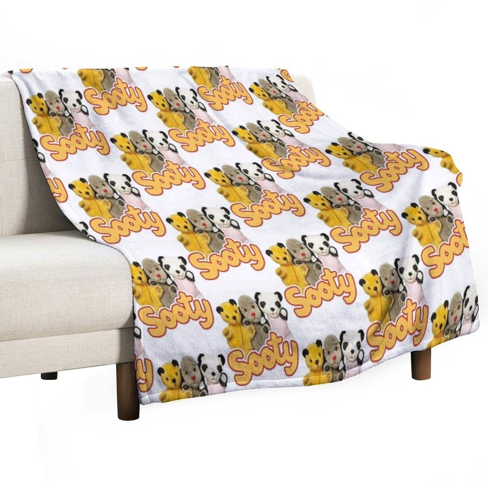 Sooty And Sweep Lightweight Throw Blanket