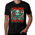 Holiday Horror Show - Slasher And Christmas Fusion  Polyester Blend T-Shirt