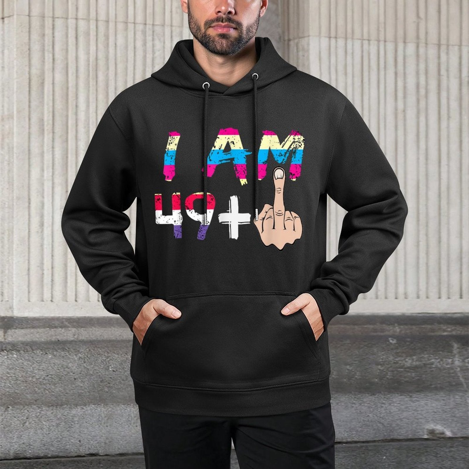 50 Years Old - Born In 1970 - Vintage 50th Birthday Unisex Design Hoodie