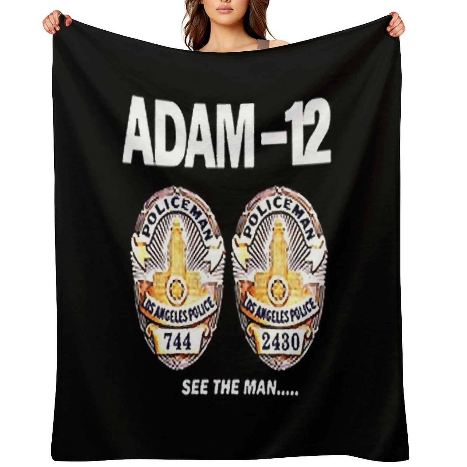 A.dam-12 TV Series 7.0's Retro Durable Throw Blanket