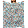 Sphynx Cat Pattern Durable Throw Blanket