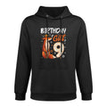 Fox Animal Lovers 9th Birthday Girl Fox B-day 9 Year Old Relaxed Fit Hoodie