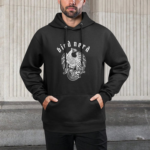 Bird Nerd Bird-Watching, Ornithology, Birding Geek Unisex Design Hoodie