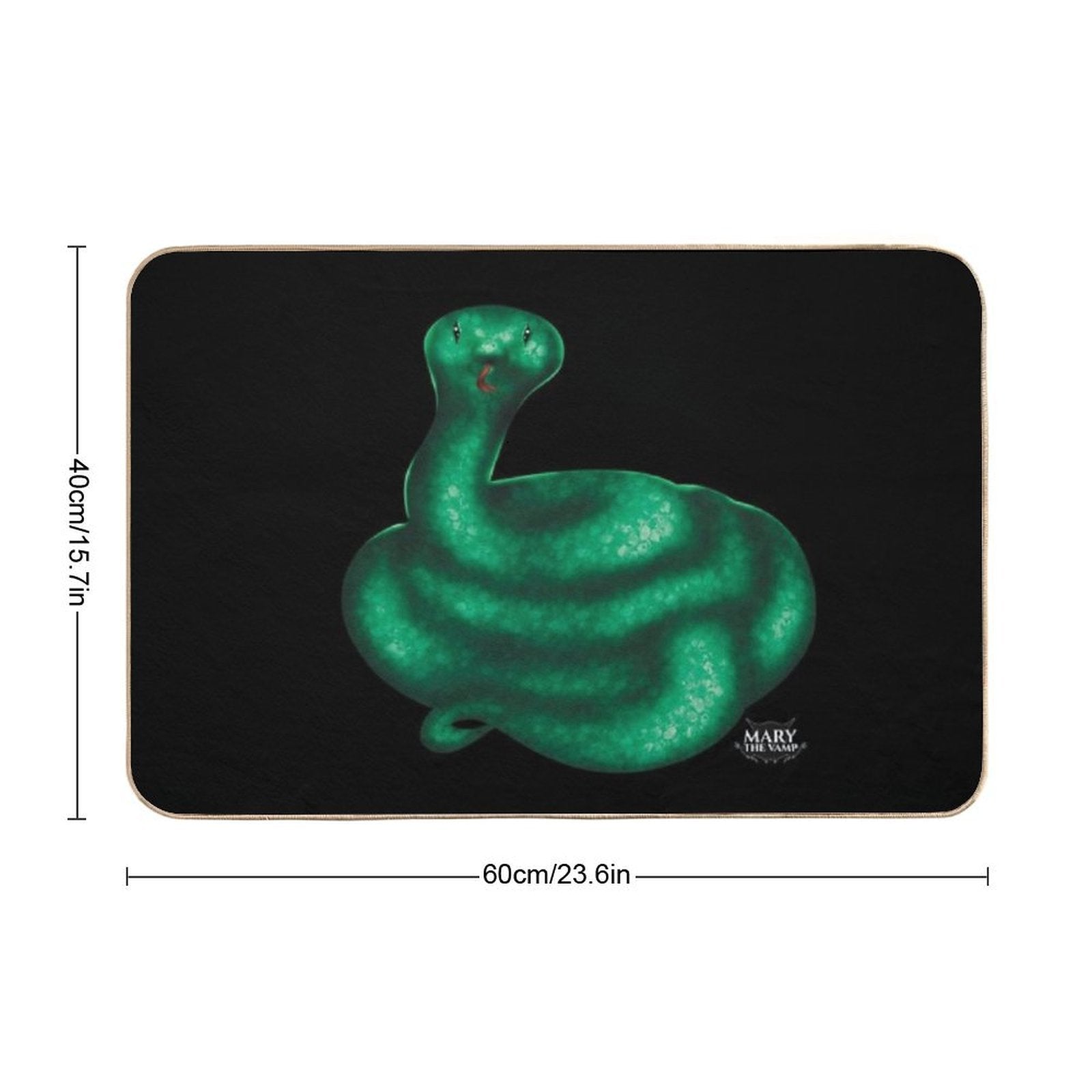 Jörmungandr - Midgard Serpent Durable Bath Mat