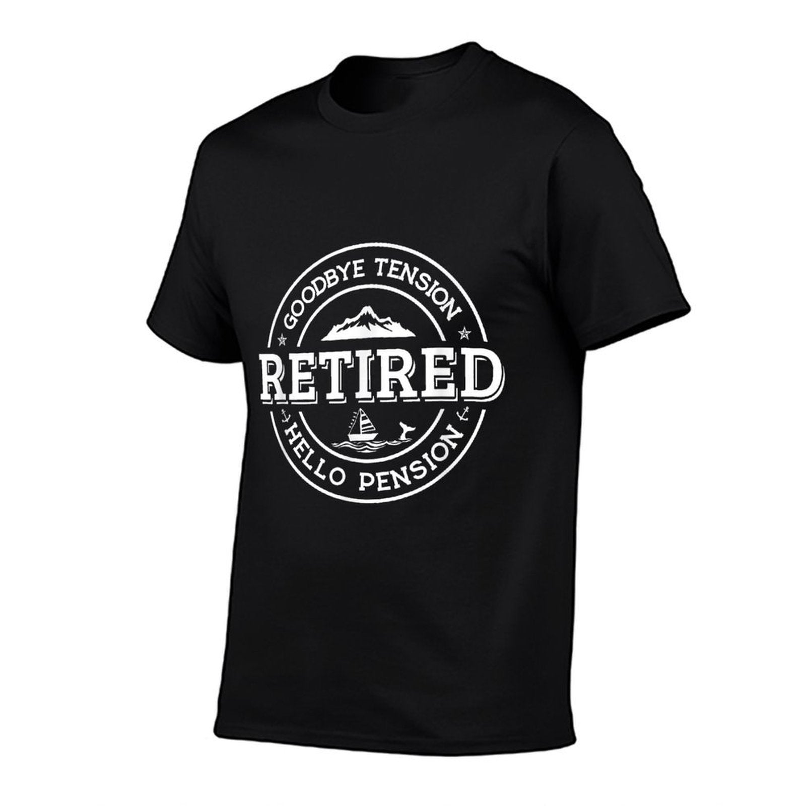 Retired - Goodbye Tension Hello Pension Retirement  Durable T-Shirt