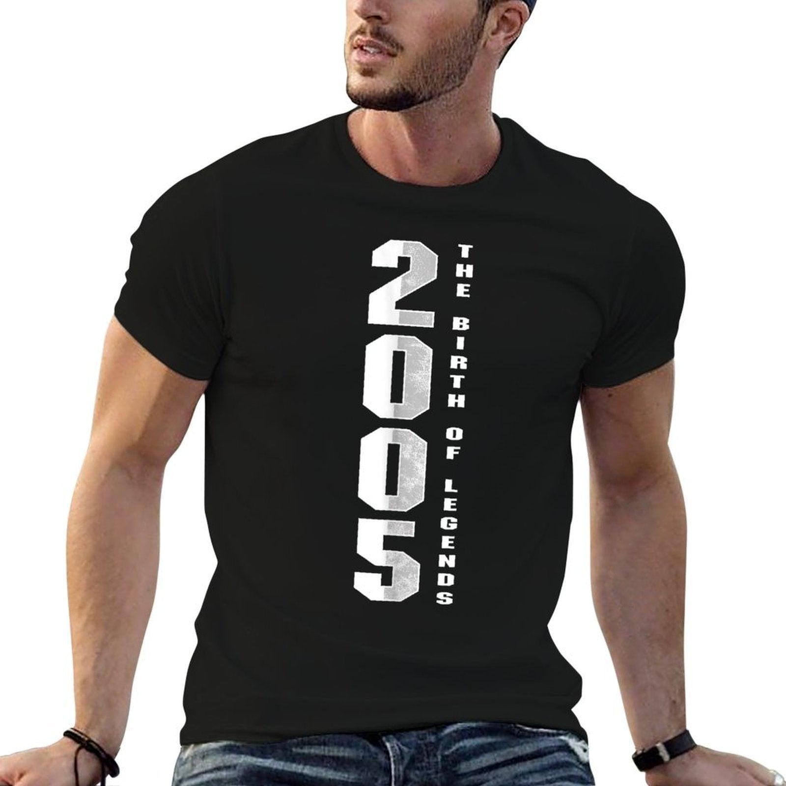 Born In 2005 The Birth Of Legends Anniversary Birthday Gift  Affordable Price T-Shirt