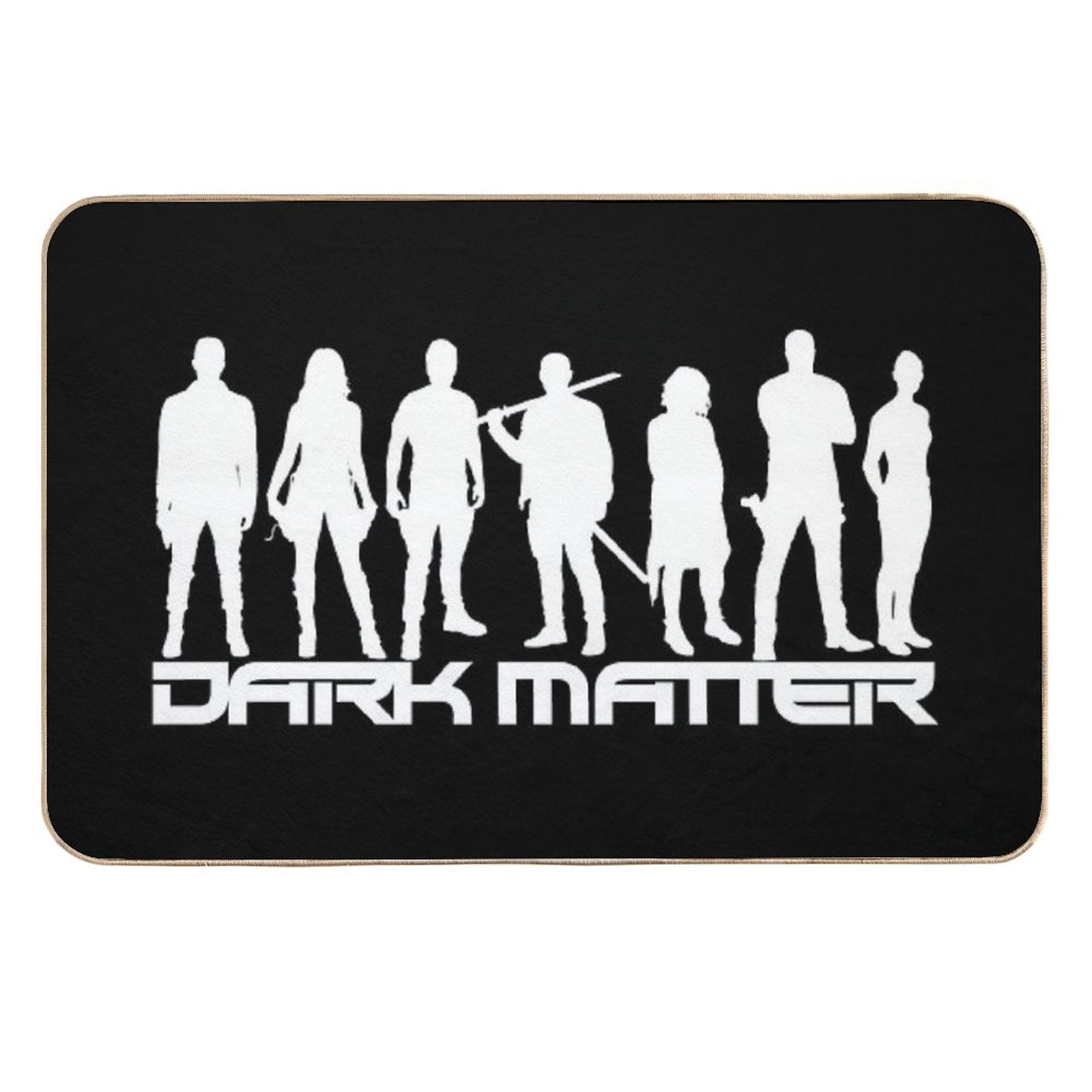 Dark Matter -  Crew Silhouettes (w)  Rapid-Drying Bath Mat