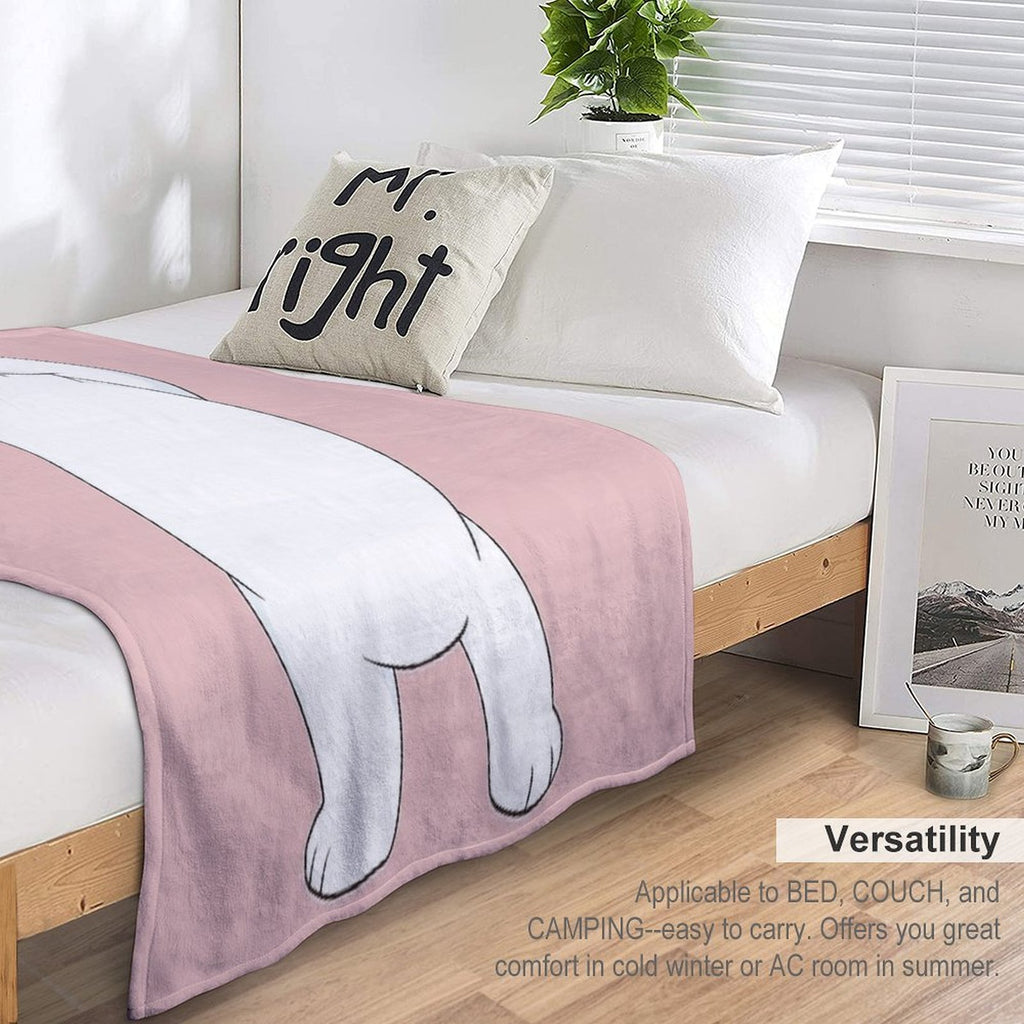 We Bare Bears - Ice Bear Shrink-resistant Throw Blanket