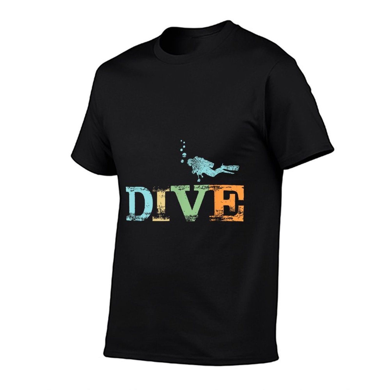 Scuba Diving T Shirt Funny Dive Lovers Gift  Fade-proof Color T-Shirt