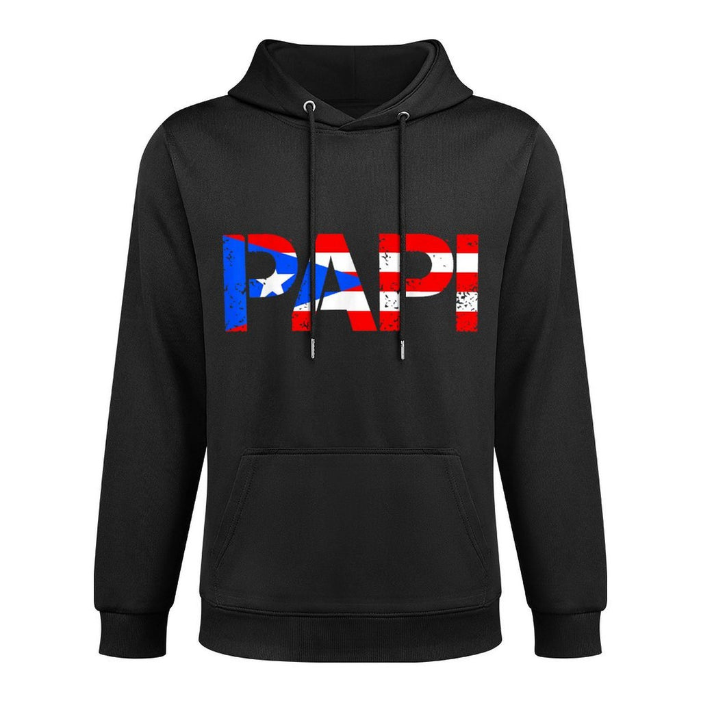 Puerto Rico Fathers Day Patriotic Puerto Rican Pride for Men Casual Wear Hoodie