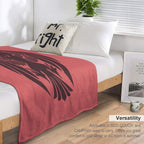 Fire Emblem™ Three Houses - Black Eagles Emblem [Colored] Plush Throw Blanket