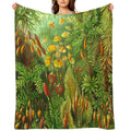 Moss - Ernst Haeckel Durable Throw Blanket