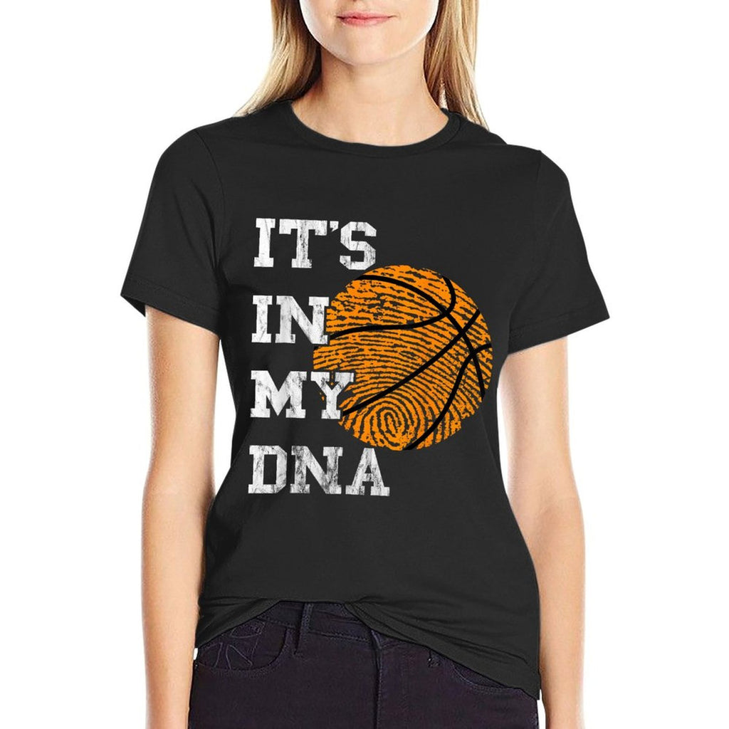 Basketball Its In My DNA Fingerprint Playing Basketball  Quick-drying T-Shirt