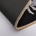 Bettas And Poppies  Easy To Clean Bath Mat