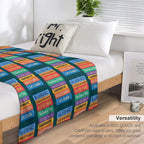 Kurt Vonnegut Books All-season Throw Blanket