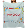 Monopoly Premium Throw Blanket