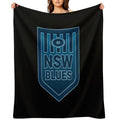 NSW State of Origin Machine-washable Throw Blanket