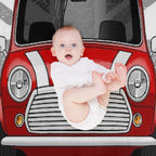 The Classic British Utility with A Union Jack Bottom Plush Throw Blanket