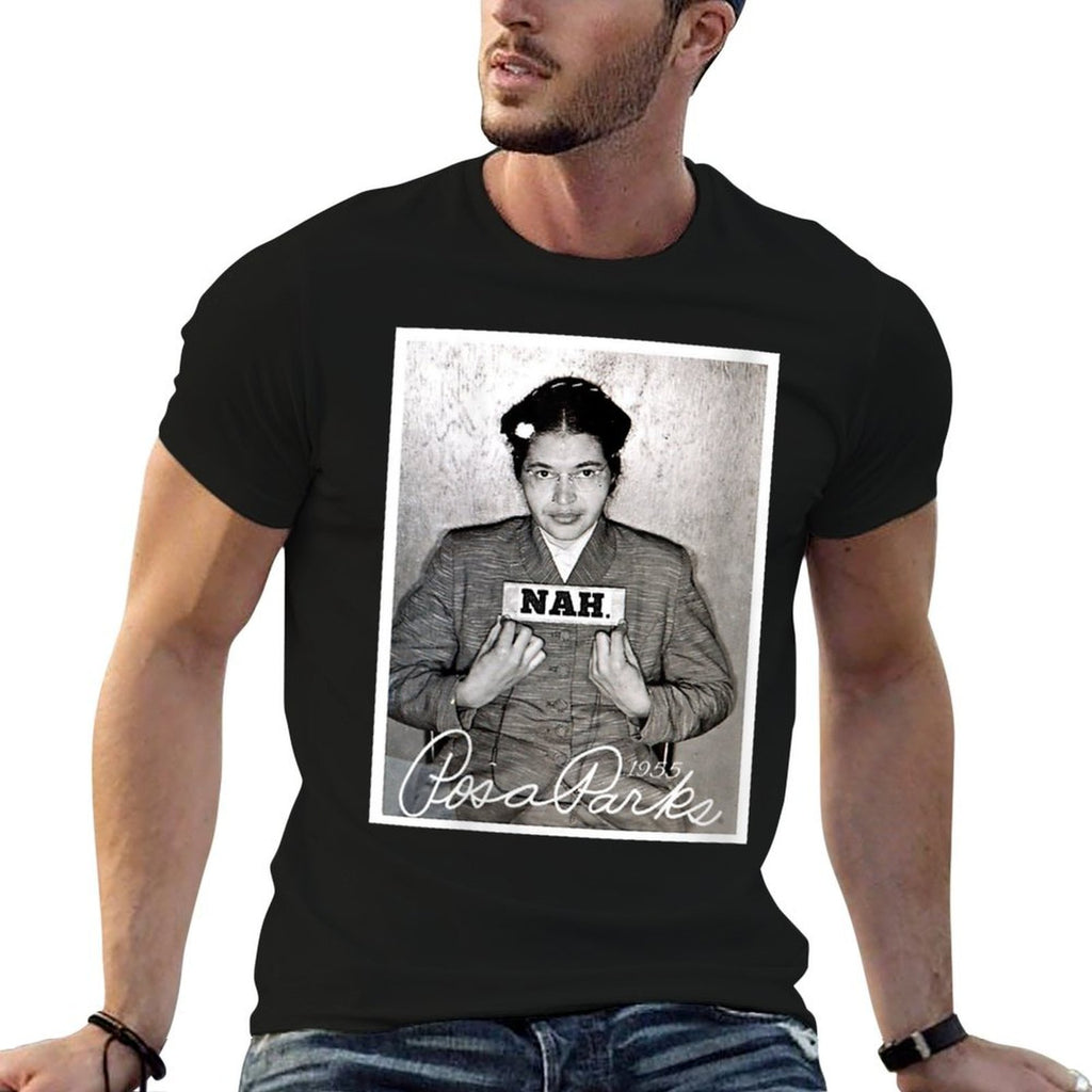 Womens Nah Rosa Park Black History Month Racism Tshirt Gift  Vintage-inspired T-Shirt